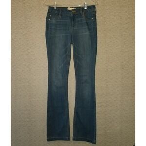 Altar'd State Flare Bootcut Jeans Womens 27/S  Comfort Stretch Blue Denim FLAW